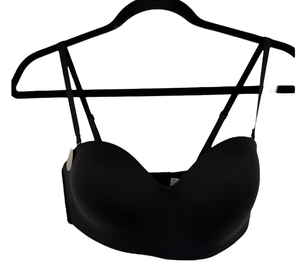 Wacoal 854372 Staying Power wire free strapless bra black size 32C